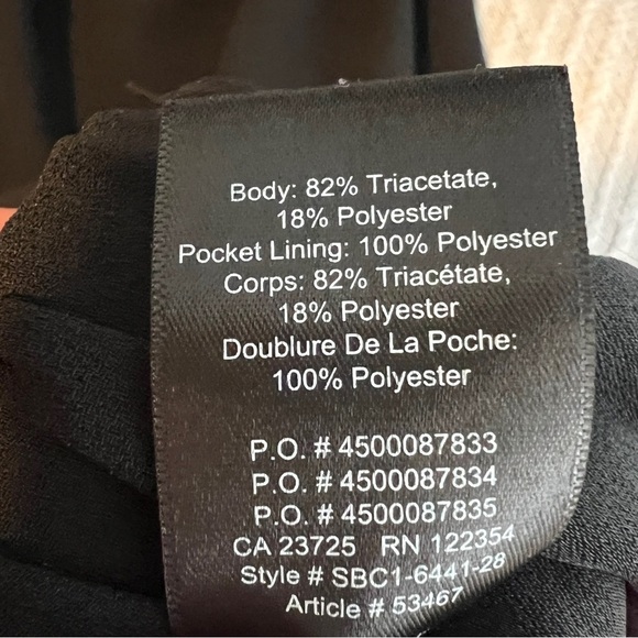 Aritzia Babaton Dexter Pull On Tuxedo Pants - Picture 6 of 8